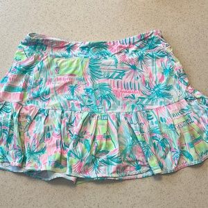 Lilly Pulitzer Skort, Med, tennis pattern